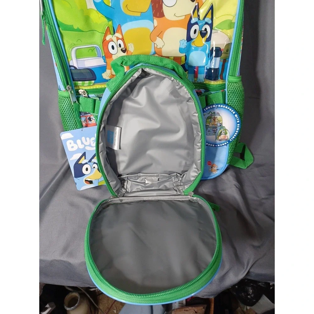 Bluey Kids Backpack Green 17